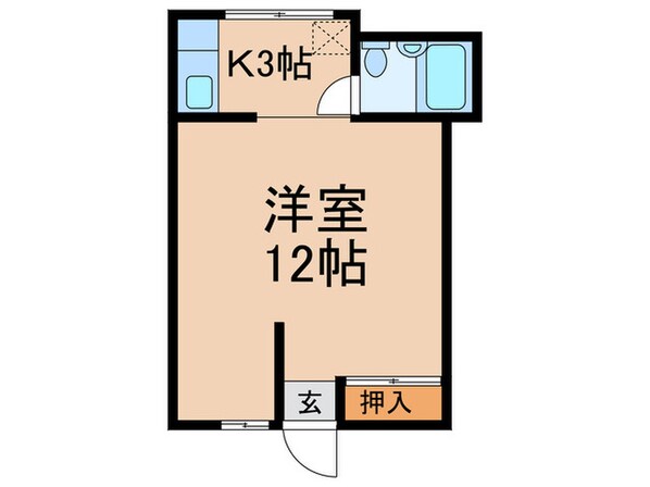 平賀マンションの物件間取画像